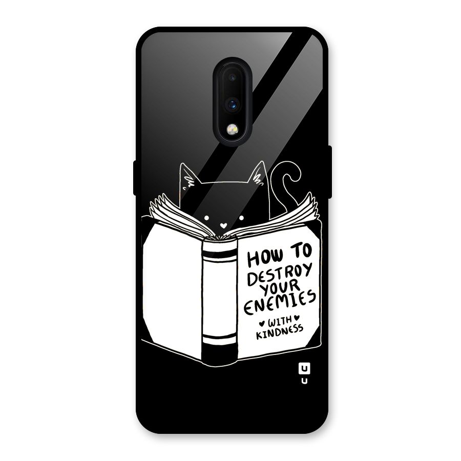 Enemies Destroyer Glass Back Case for OnePlus 7