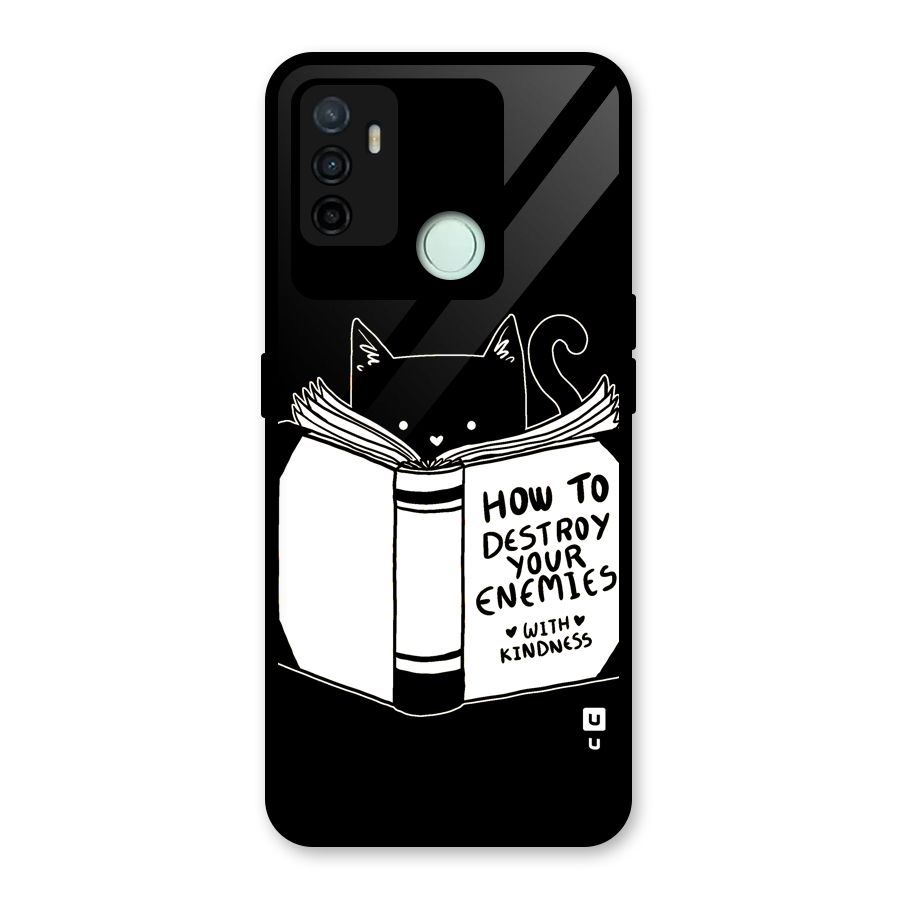 Enemies Destroyer Glass Back Case for Oppo A53
