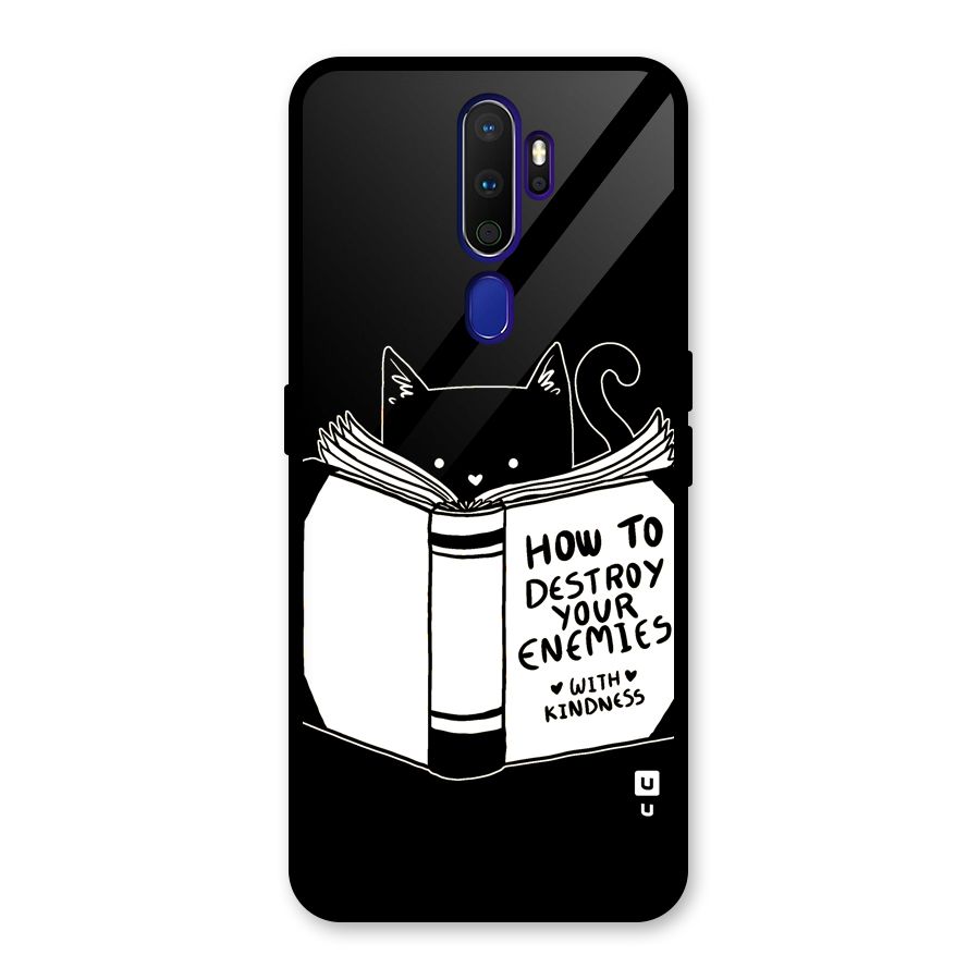 Enemies Destroyer Glass Back Case for Oppo A9 (2020)