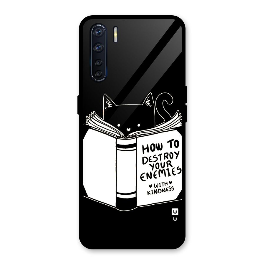 Enemies Destroyer Glass Back Case for Oppo F15