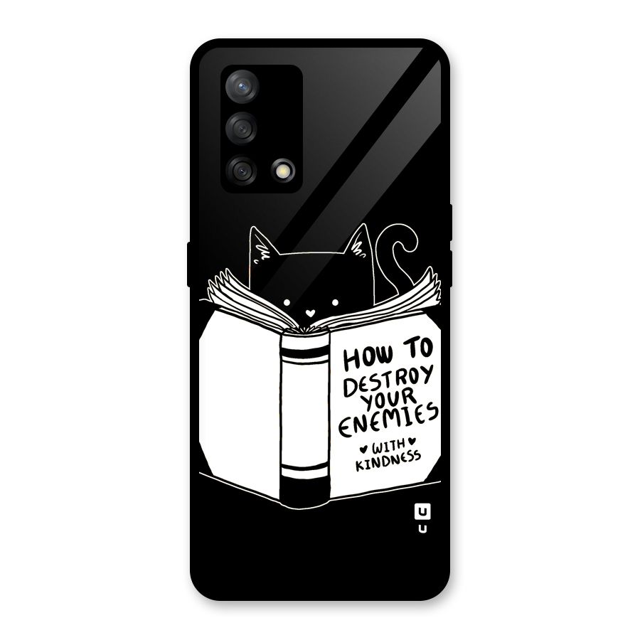 Enemies Destroyer Glass Back Case for Oppo F19