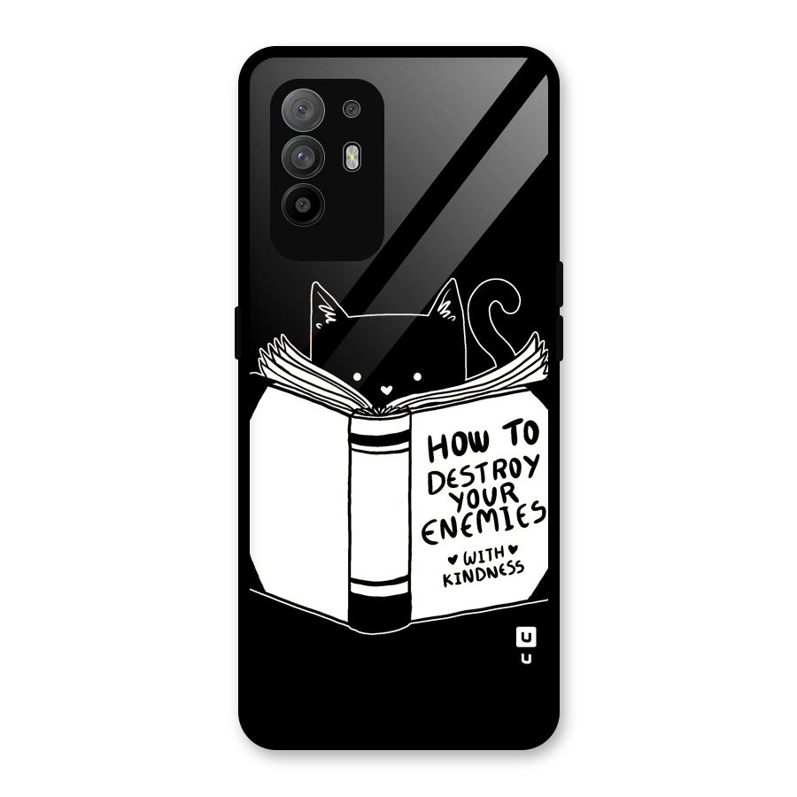 Enemies Destroyer Glass Back Case for Oppo F19 Pro Plus 5G