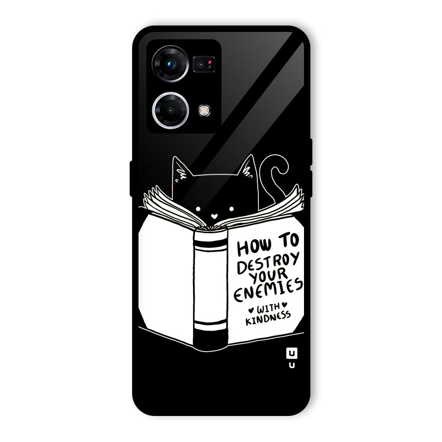 Enemies Destroyer Glass Back Case for Oppo F21 Pro 4G