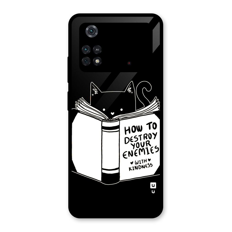 Enemies Destroyer Glass Back Case for Poco M4 Pro 4G