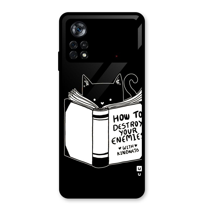 Enemies Destroyer Glass Back Case for Poco X4 Pro 5G