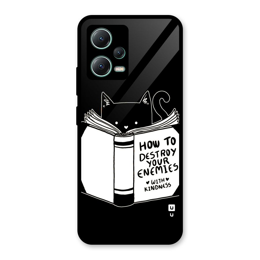 Enemies Destroyer Glass Back Case for Poco X5