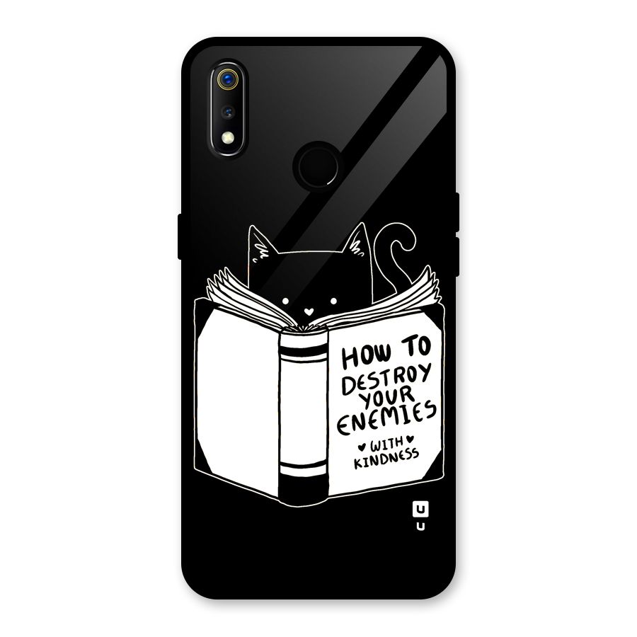 Enemies Destroyer Glass Back Case for Realme 3i