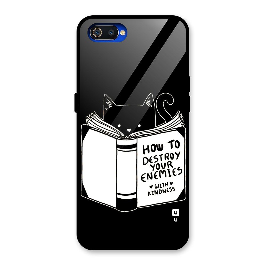 Enemies Destroyer Glass Back Case for Realme C2