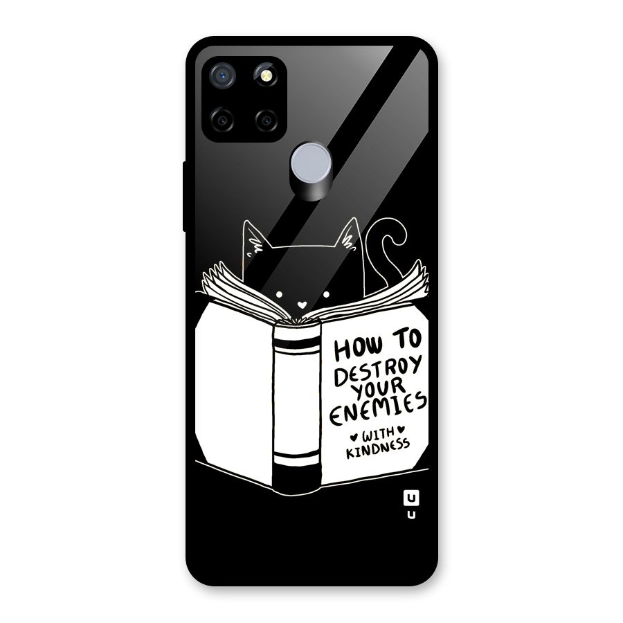Enemies Destroyer Glass Back Case for Realme Narzo 30A