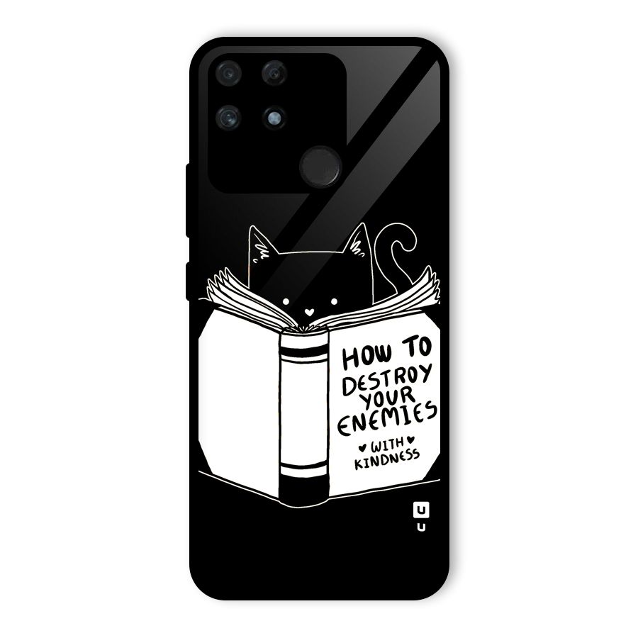 Enemies Destroyer Glass Back Case for Realme Narzo 50A