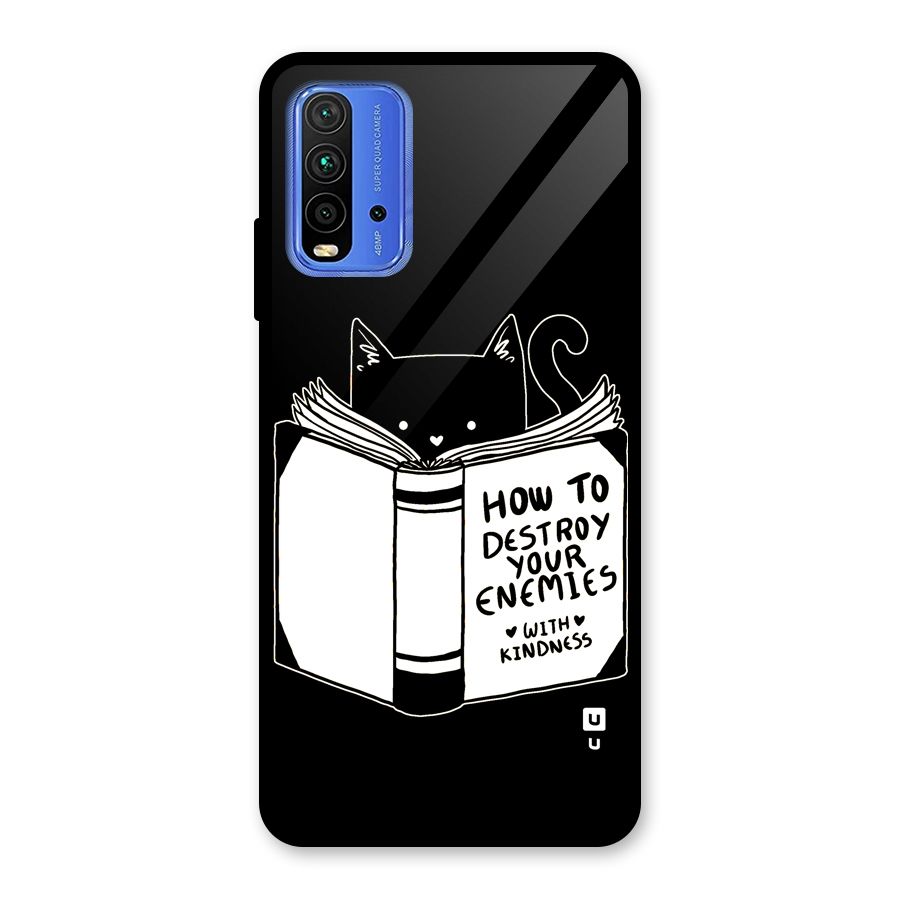 Enemies Destroyer Glass Back Case for Redmi 9 Power
