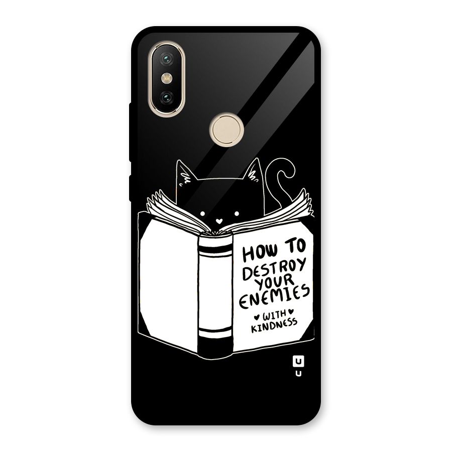Enemies Destroyer Glass Back Case for Redmi A2