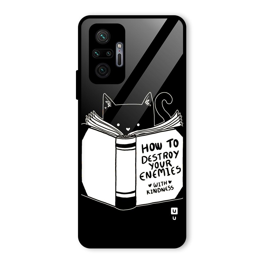 Enemies Destroyer Glass Back Case for Redmi Note 10 Pro Max