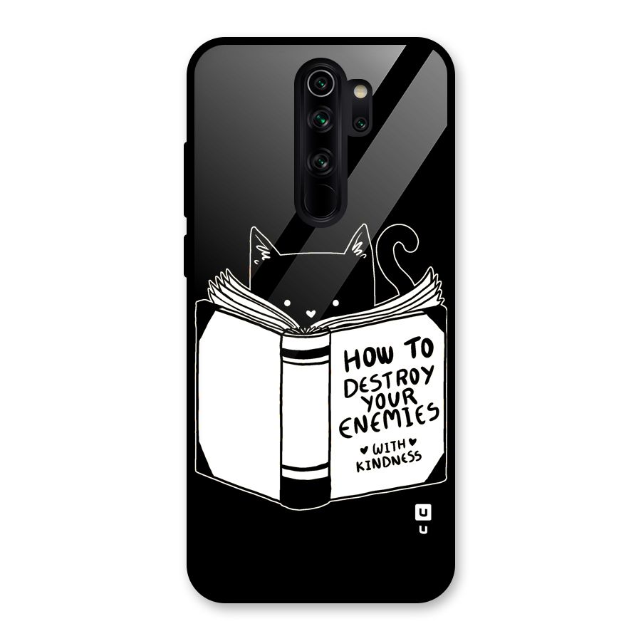Enemies Destroyer Glass Back Case for Redmi Note 8 Pro