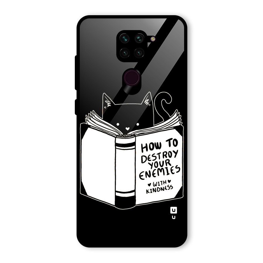 Enemies Destroyer Glass Back Case for Redmi Note 9