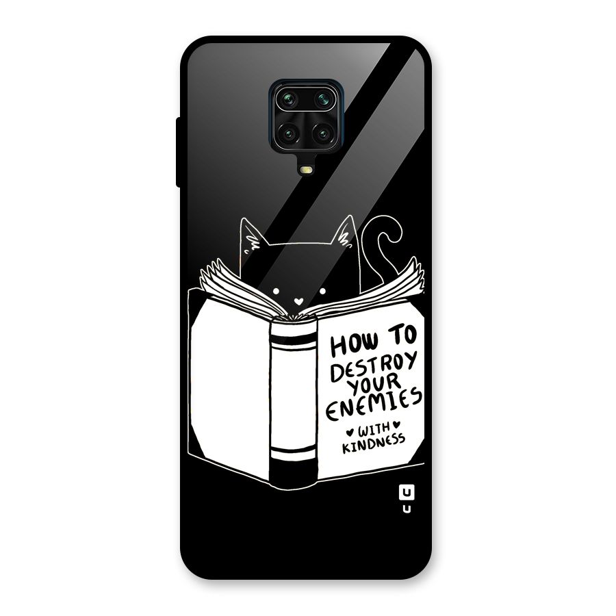 Enemies Destroyer Glass Back Case for Redmi Note 9 Pro