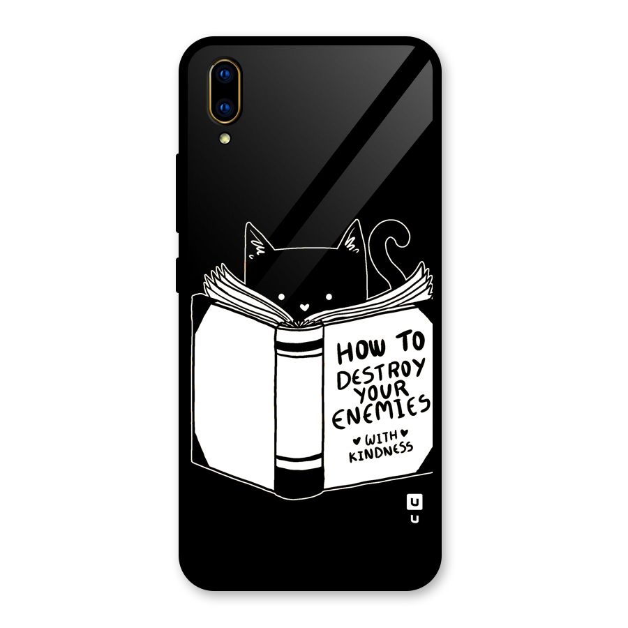 Enemies Destroyer Glass Back Case for Vivo V11 Pro