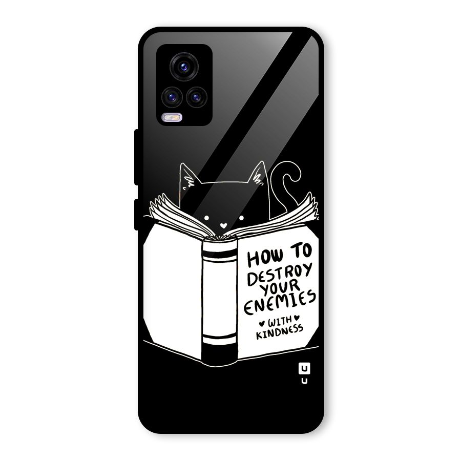 Enemies Destroyer Glass Back Case for Vivo V20 2021
