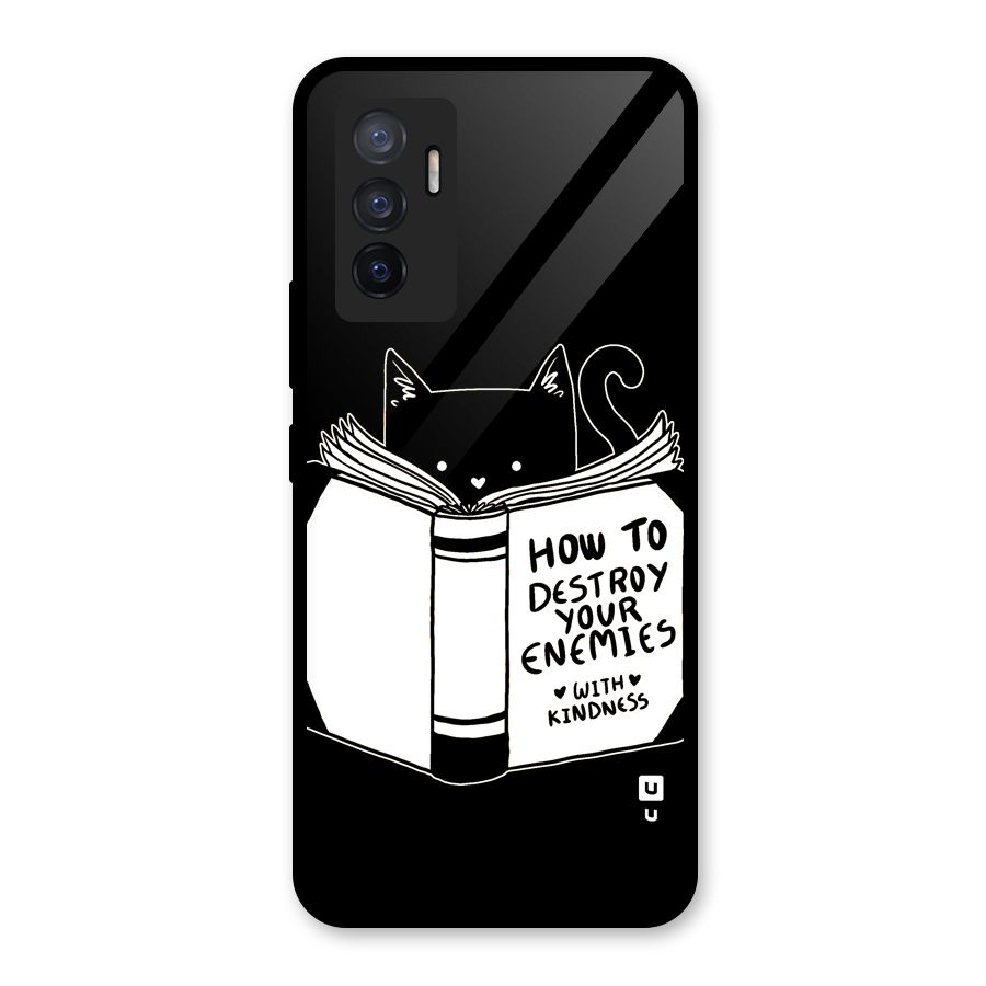 Enemies Destroyer Glass Back Case for Vivo V23e