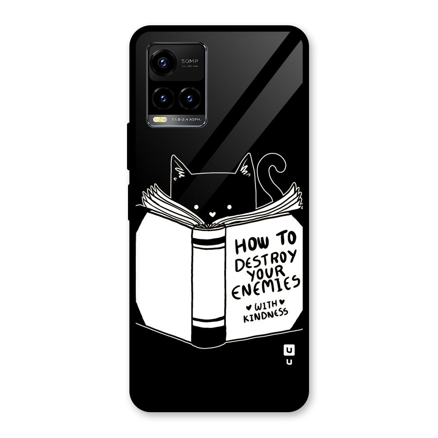 Enemies Destroyer Glass Back Case for Vivo Y21T