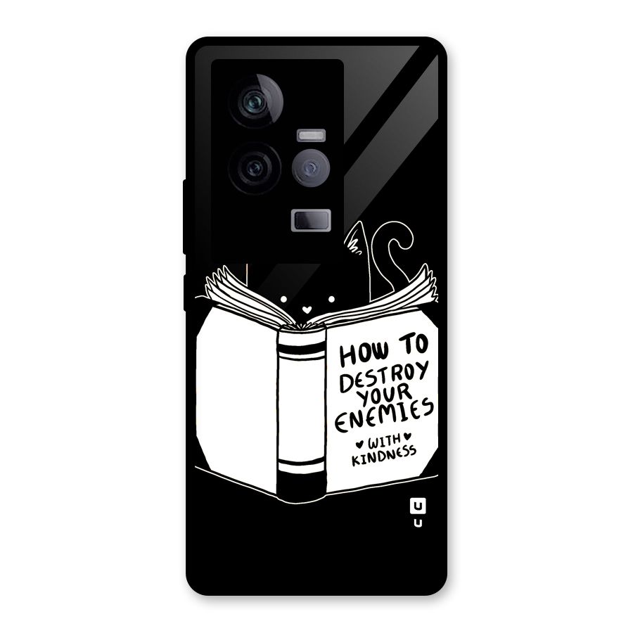 Enemies Destroyer Glass Back Case for Vivo iQOO 11 5G