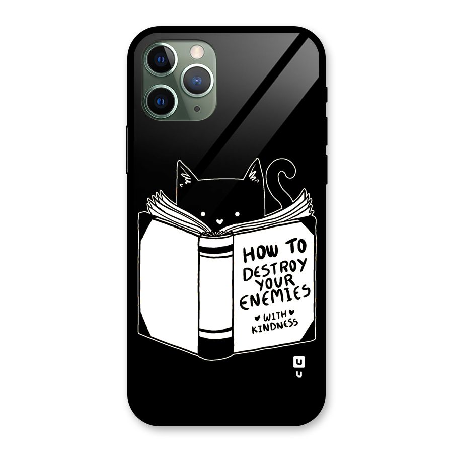 Enemies Destroyer Glass Back Case for iPhone 11 Pro