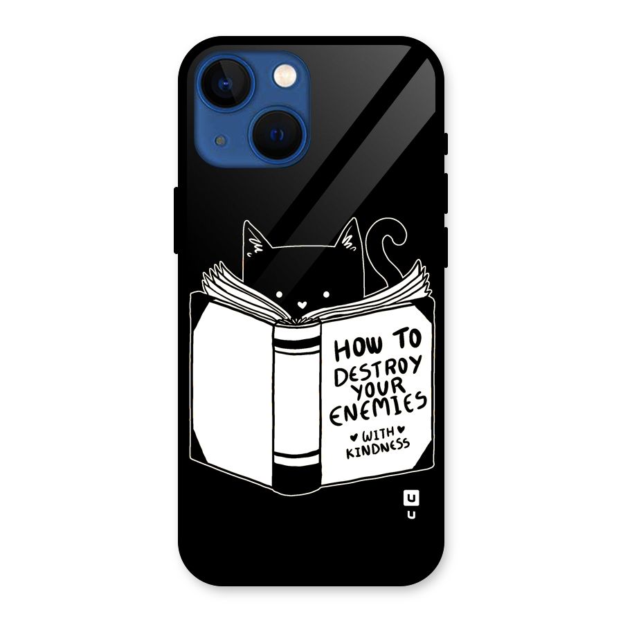Enemies Destroyer Glass Back Case for iPhone 13 Mini