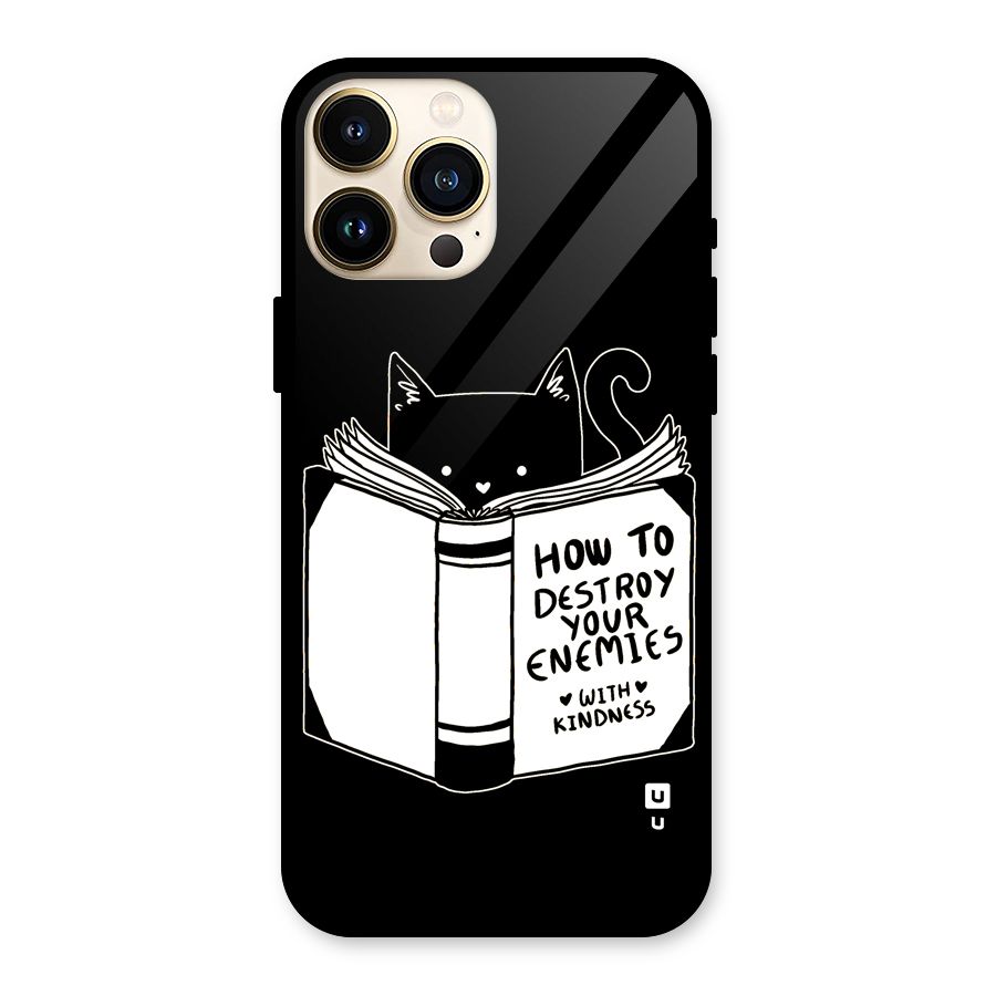 Enemies Destroyer Glass Back Case for iPhone 13 Pro Max
