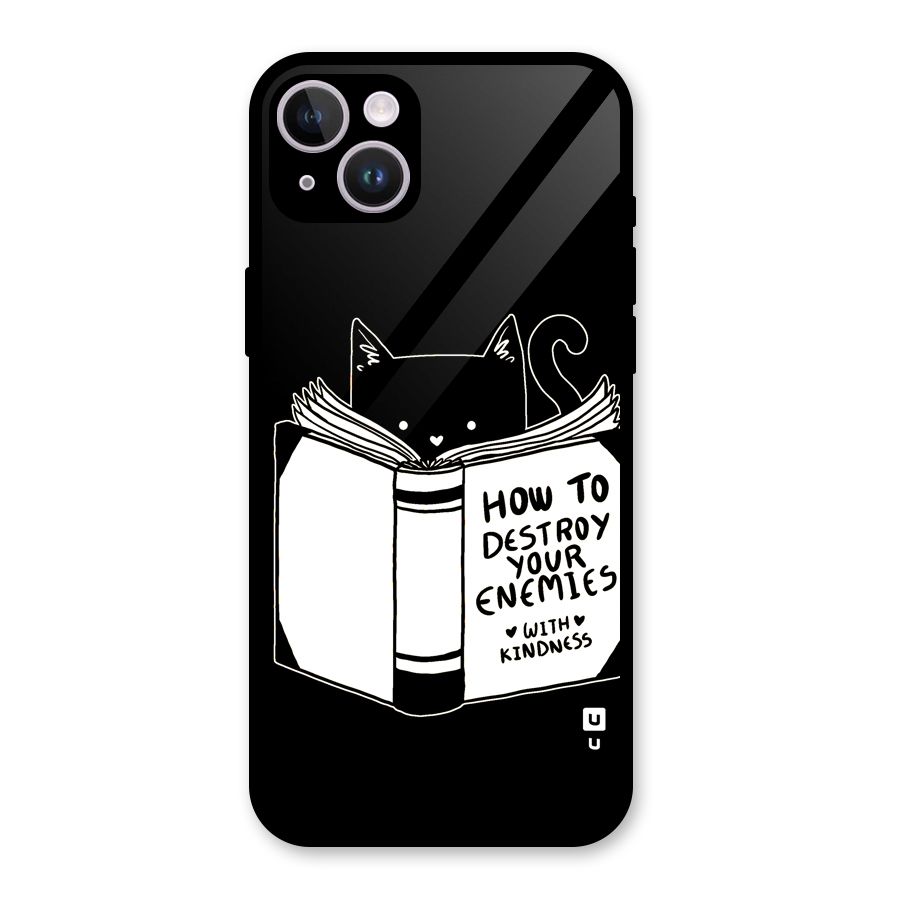 Enemies Destroyer Glass Back Case for iPhone 14 Plus