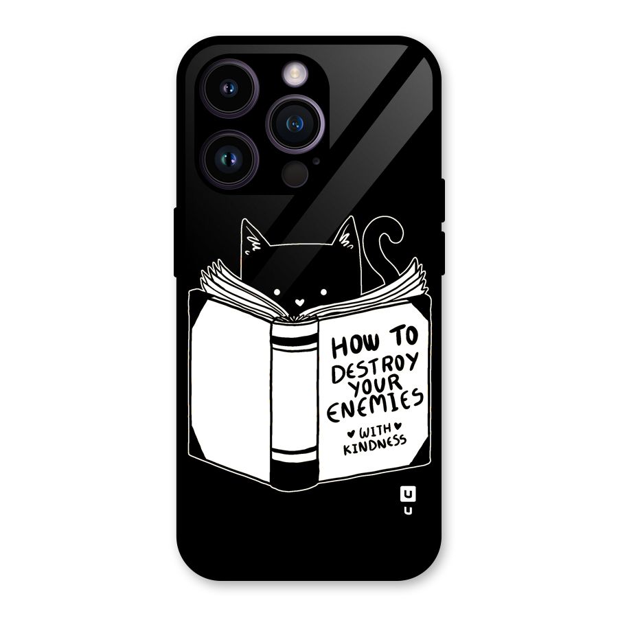 Enemies Destroyer Glass Back Case for iPhone 14 Pro