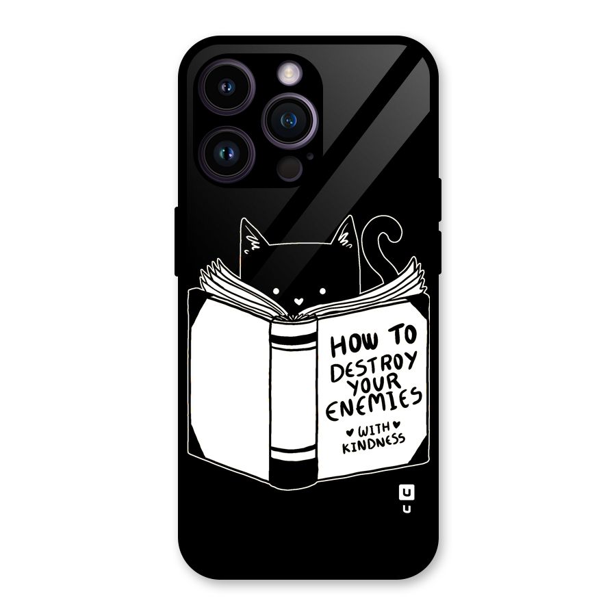 Enemies Destroyer Glass Back Case for iPhone 14 Pro Max