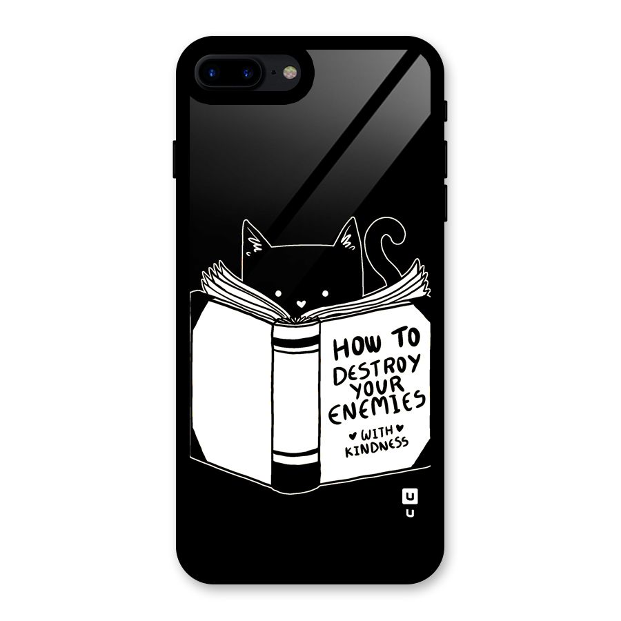 Enemies Destroyer Glass Back Case for iPhone 8 Plus