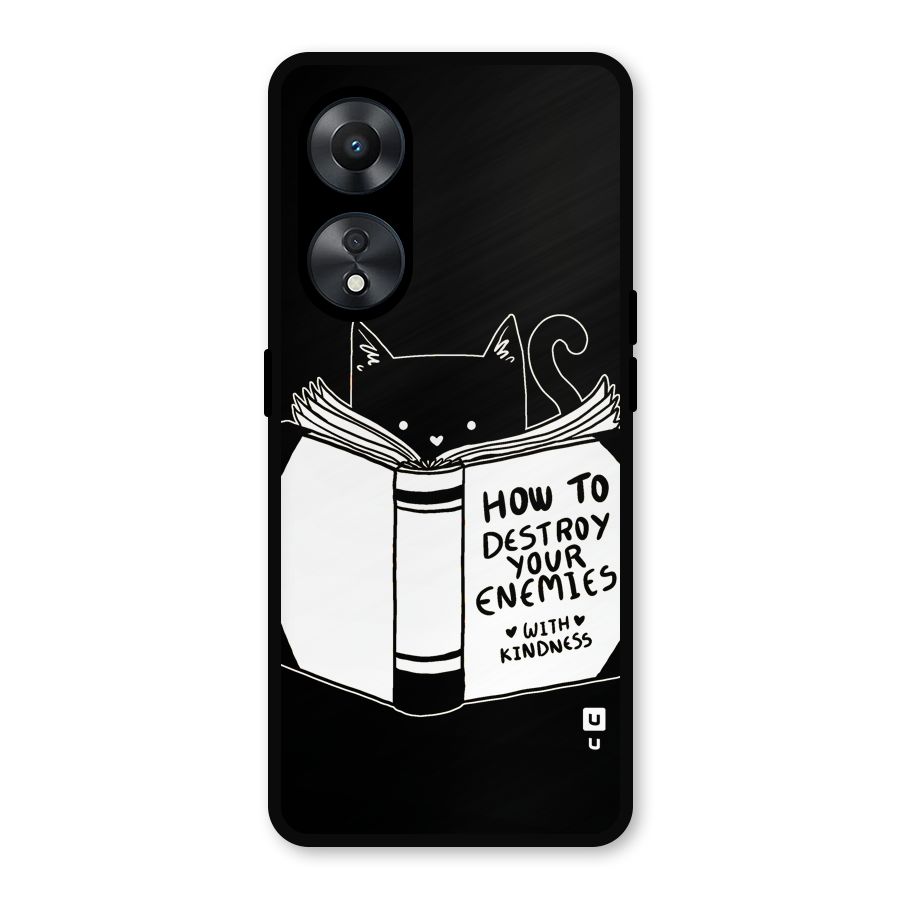 Enemies Destroyer Metal Back Case for Oppo A78