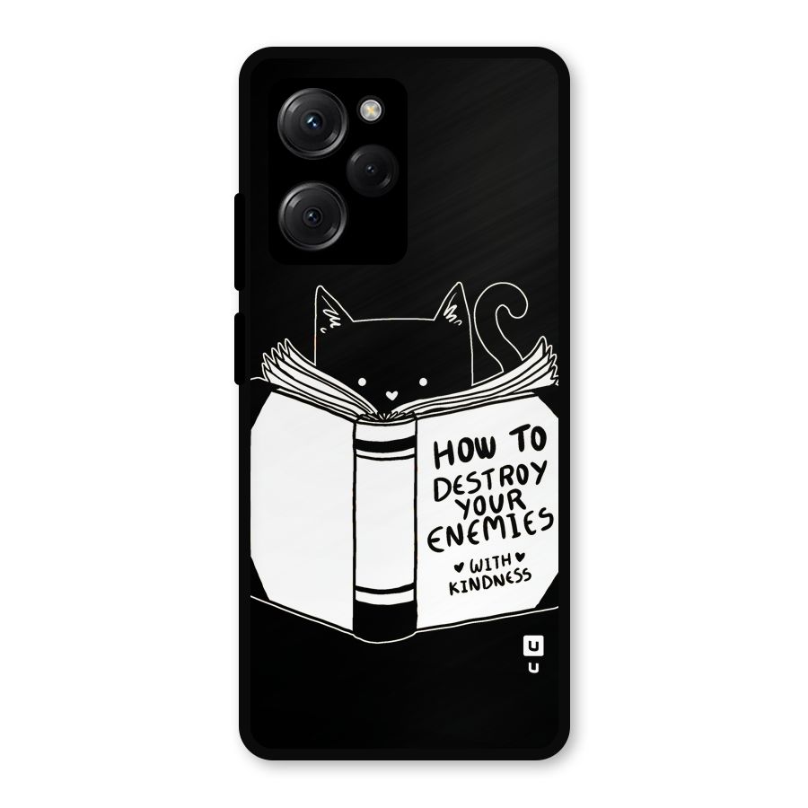 Enemies Destroyer Metal Back Case for Poco X5 Pro
