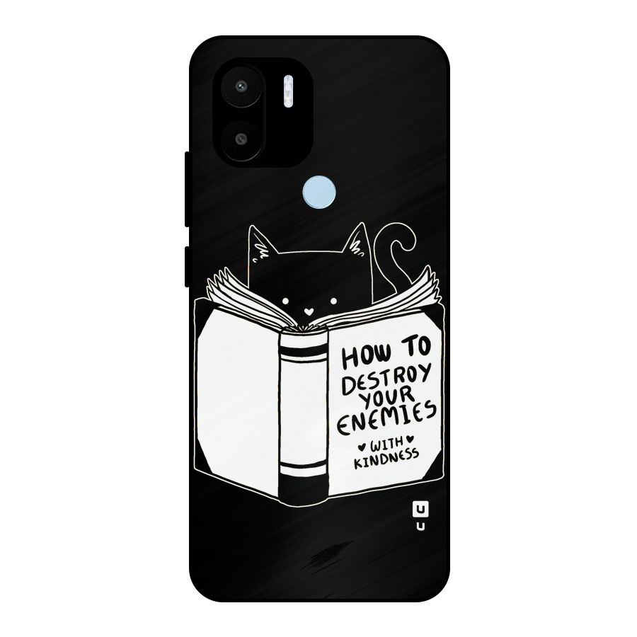 Enemies Destroyer Metal Back Case for Redmi A1 Plus