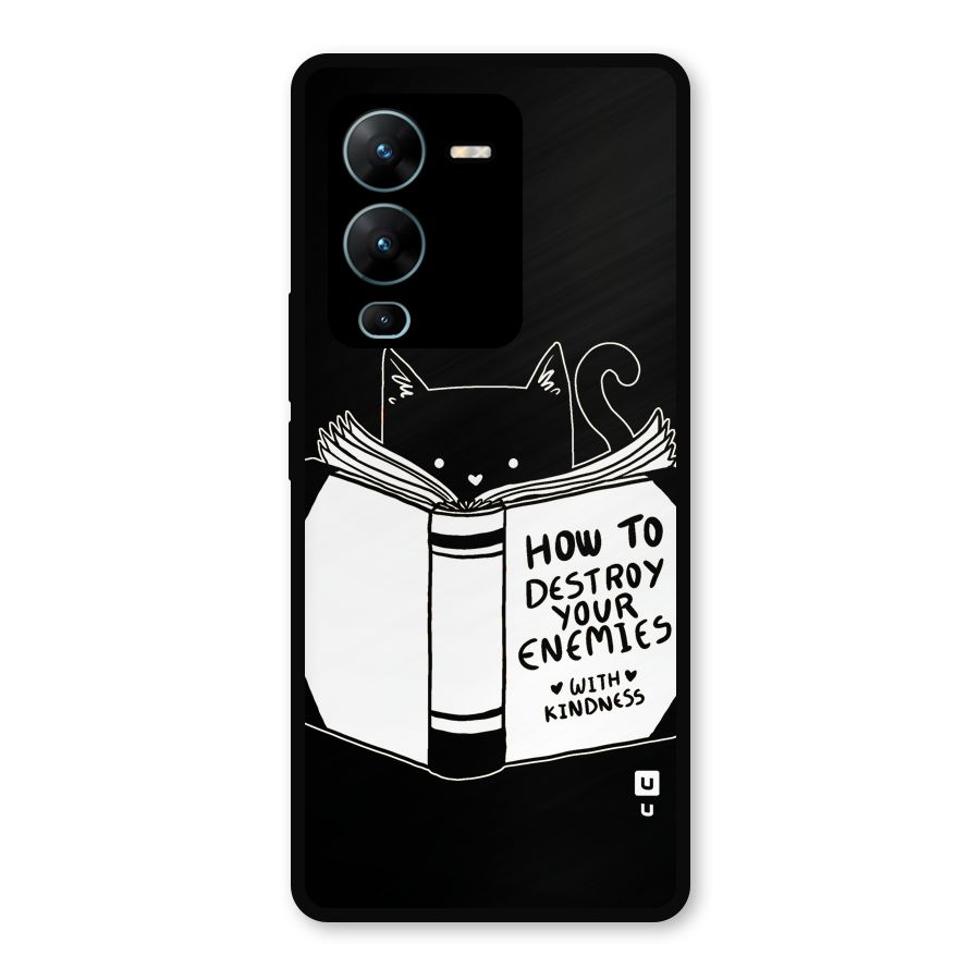 Enemies Destroyer Metal Back Case for Vivo V25 Pro