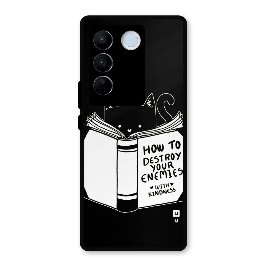 Enemies Destroyer Metal Back Case for Vivo V27
