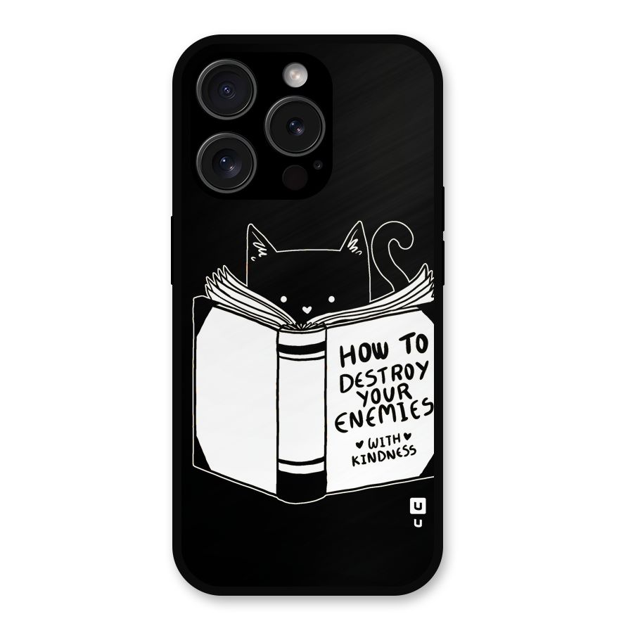 Enemies Destroyer Metal Back Case for iPhone 15 Pro