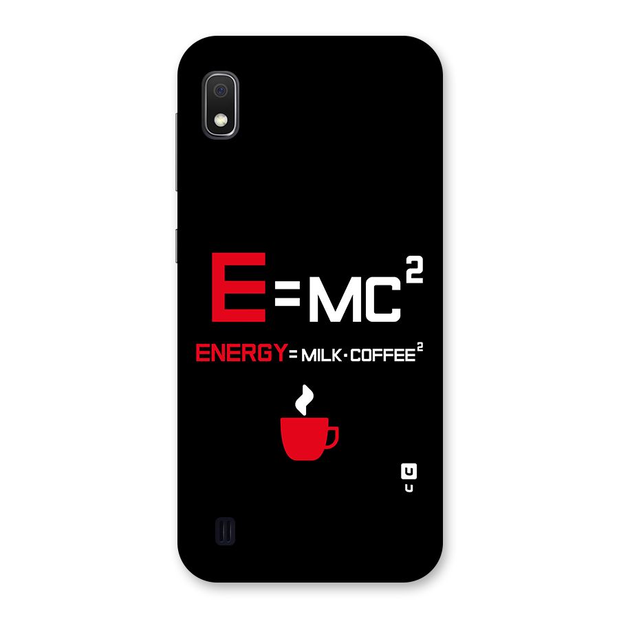 Energy Coffee Equation Back Case for Galaxy A10