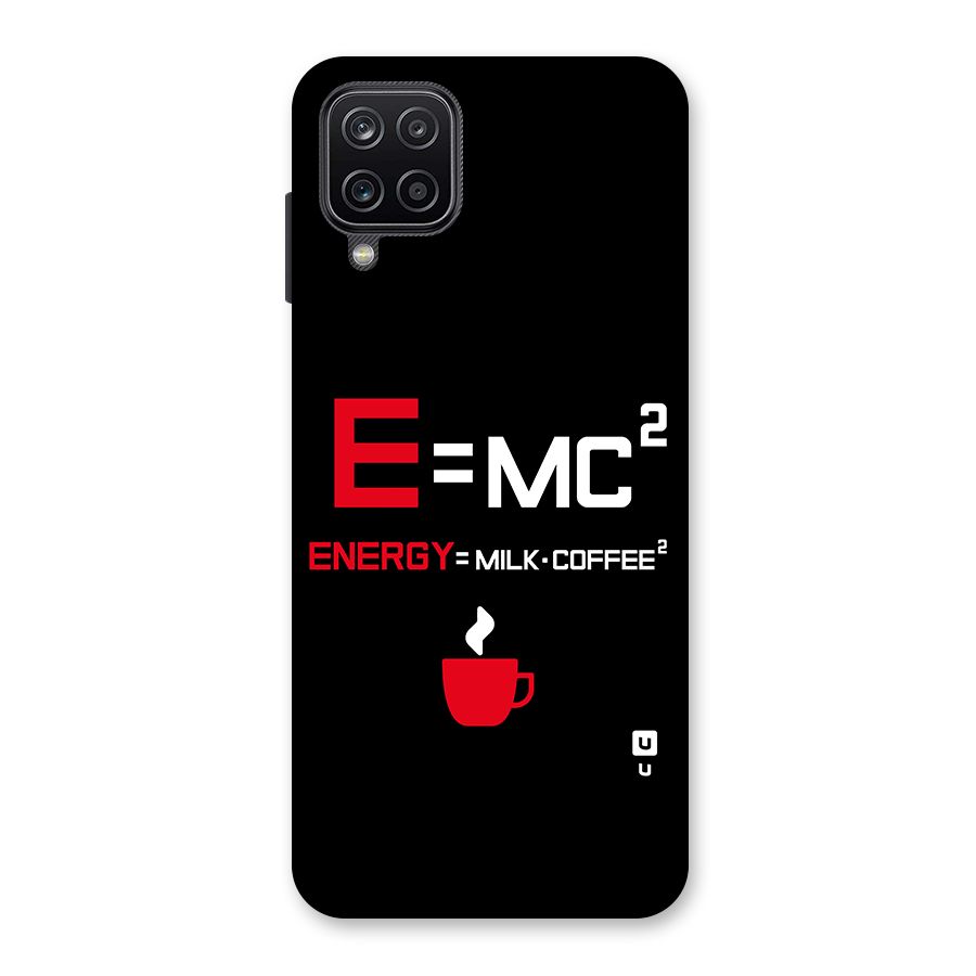 Energy Coffee Equation Back Case for Galaxy A12