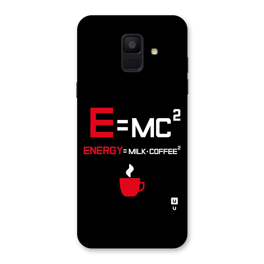 Energy Coffee Equation Back Case for Galaxy A6 (2018)