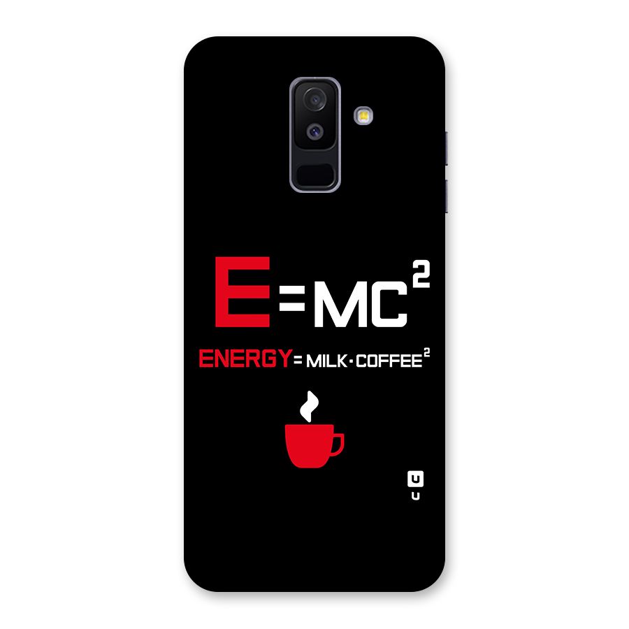 Energy Coffee Equation Back Case for Galaxy A6 Plus