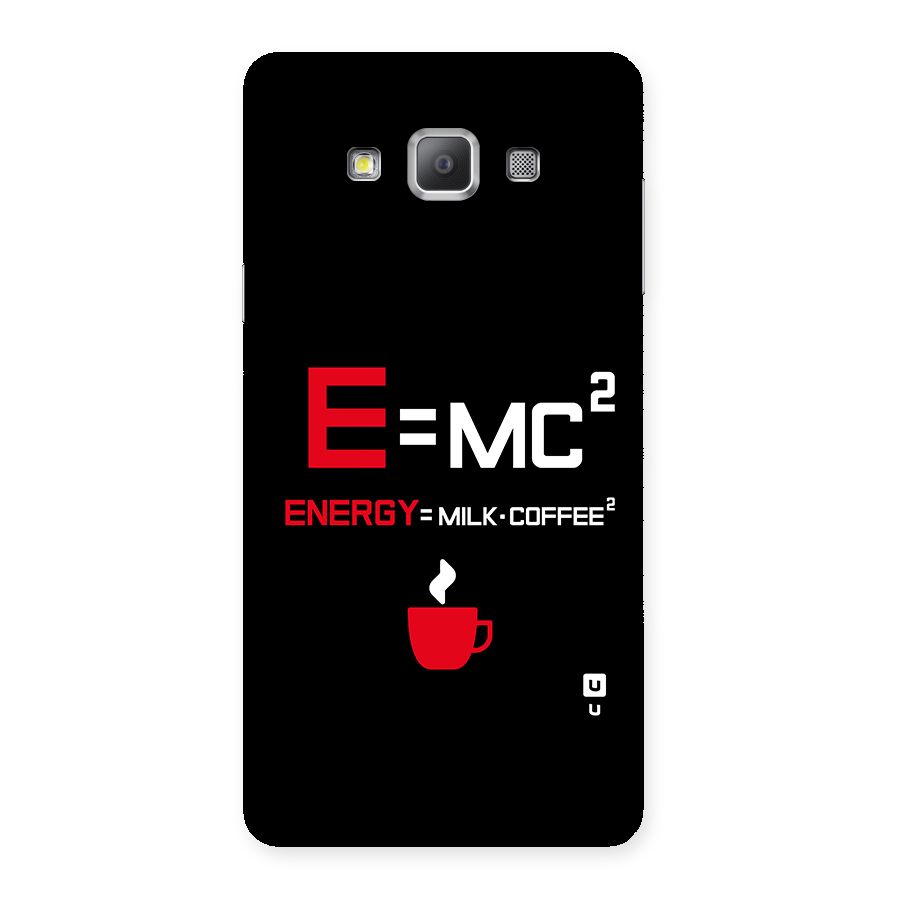 Energy Coffee Equation Back Case for Galaxy A7