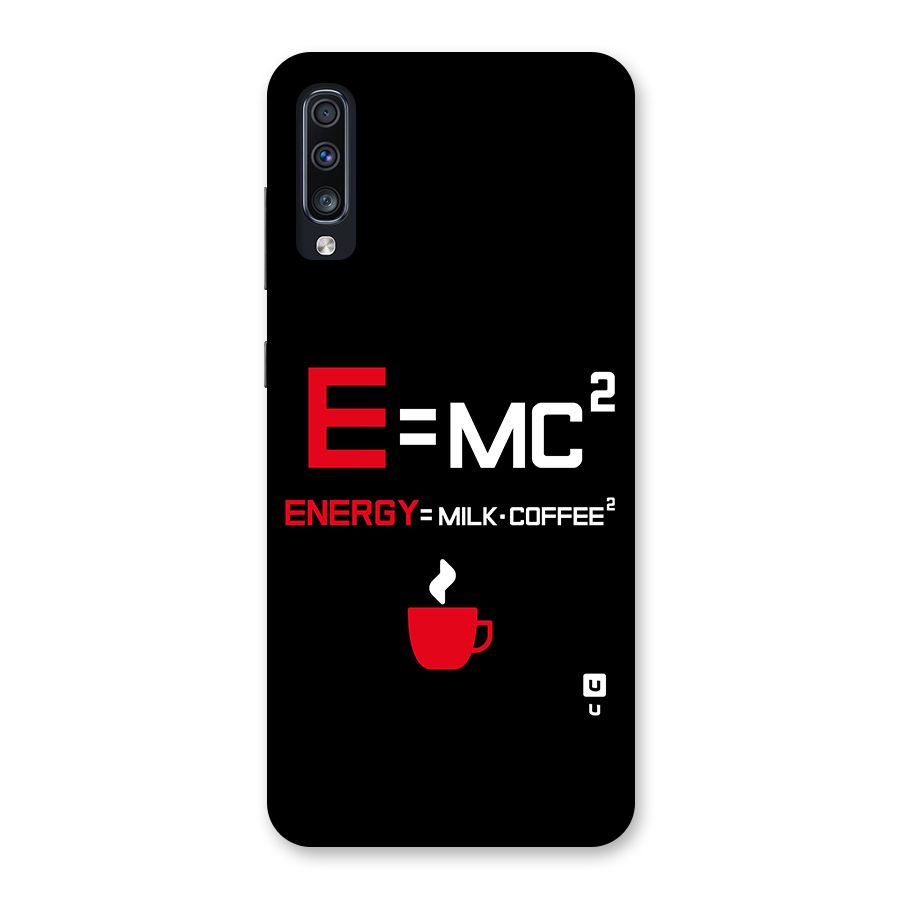 Energy Coffee Equation Back Case for Galaxy A70