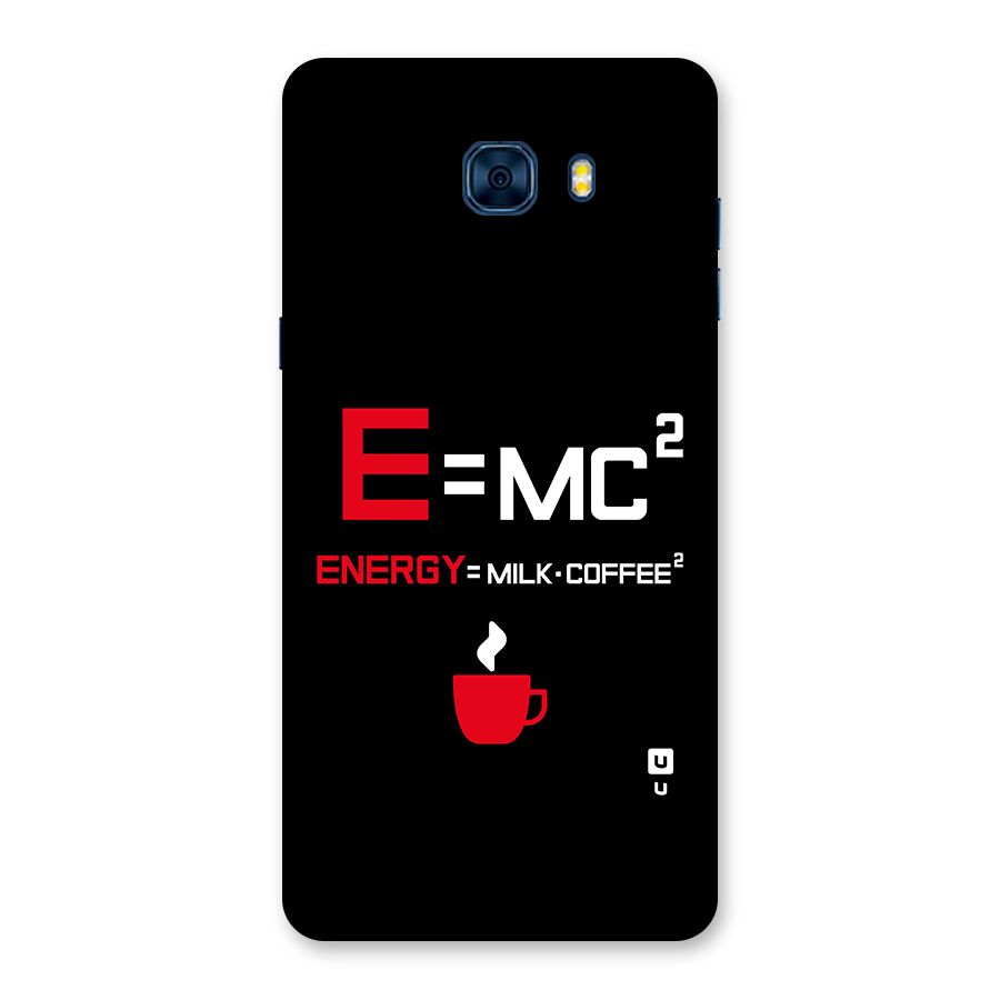 Energy Coffee Equation Back Case for Galaxy C7 Pro