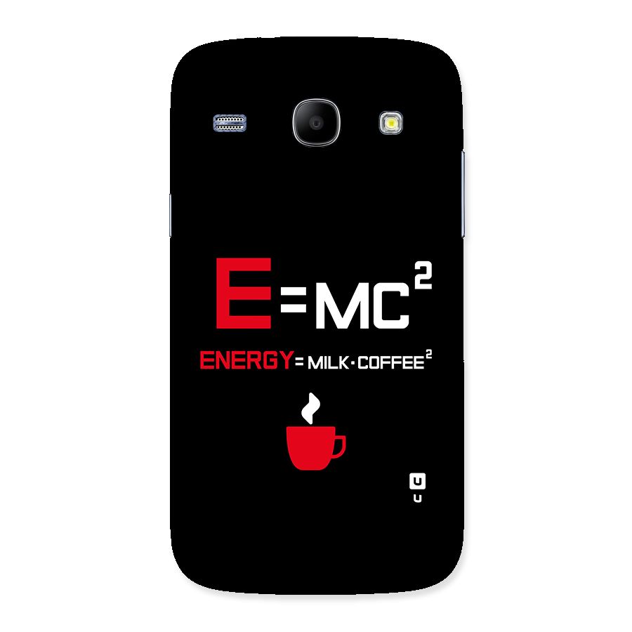 Energy Coffee Equation Back Case for Galaxy Core