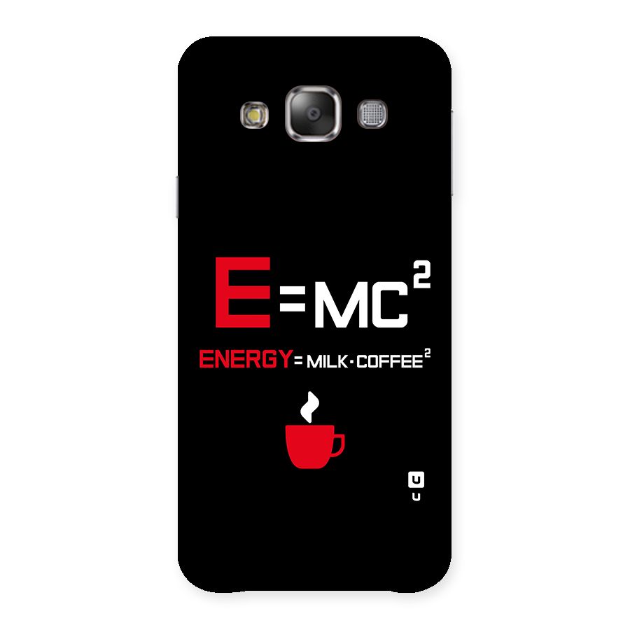Energy Coffee Equation Back Case for Galaxy E7