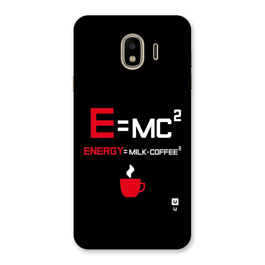 Energy Coffee Equation Back Case for Galaxy J4