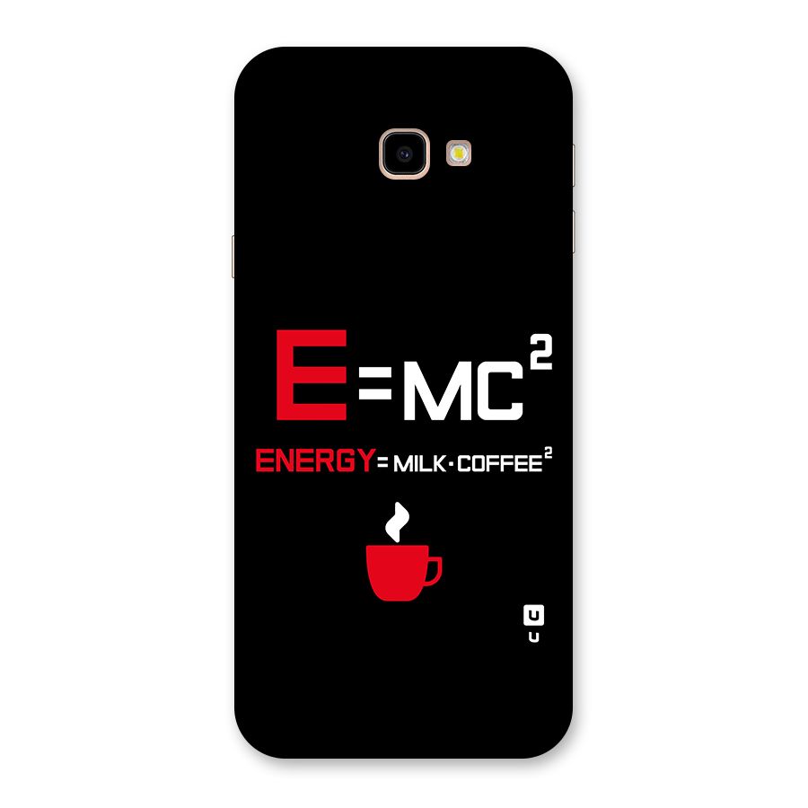 Energy Coffee Equation Back Case for Galaxy J4 Plus