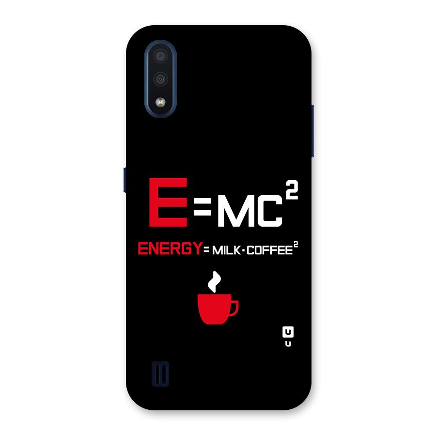 Energy Coffee Equation Back Case for Galaxy M01